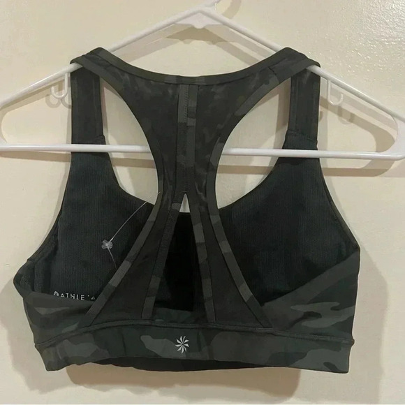 Athleta Camo Print Green Sports bra size small - Picture 4 of 5